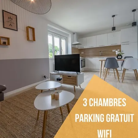 3 - Parking - Wifi - Buanderie - Jardin Apartamento *
